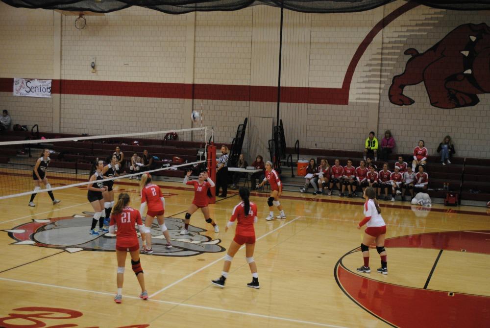 The girls volleyball team won on Sept. 23 in their game against Quigley.