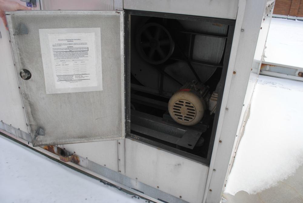 Located on the high school roof, the alarm inside the HVAC unit set off a false alarm that notified local fire departments, rather than an actual fire as previously speculated.