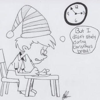 Testing before resting: Midterms could take the jolly out of Christmas break