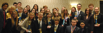 DECA the halls with medals and trophies: Eight individuals and five teams qualify for states