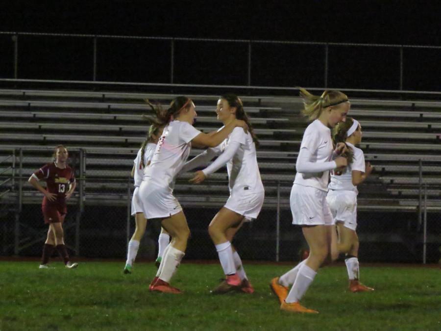 Girls’ soccer team claims section title