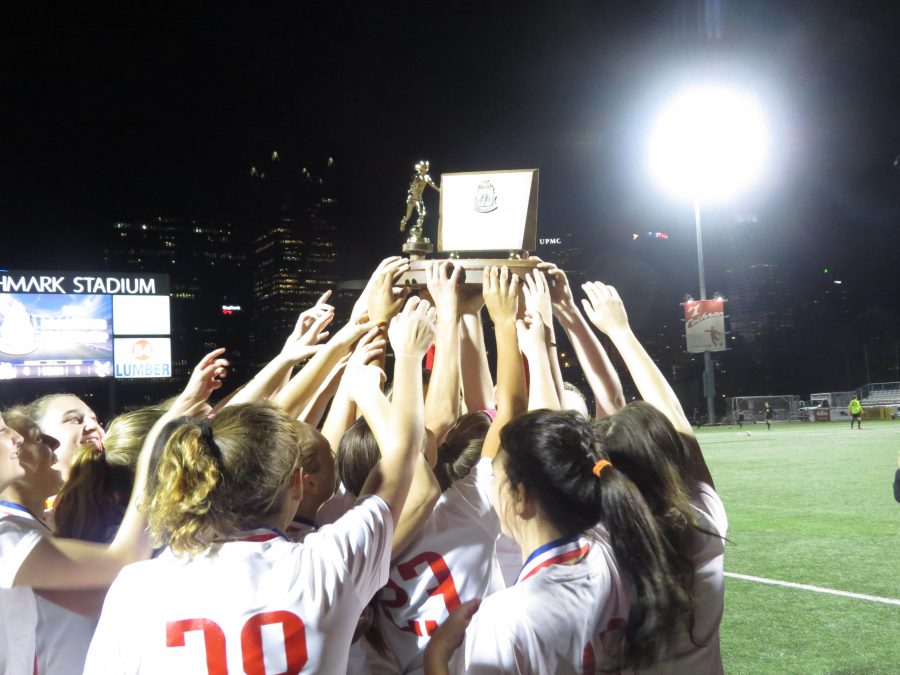 Girls’ Soccer wins first ever WPIAL title