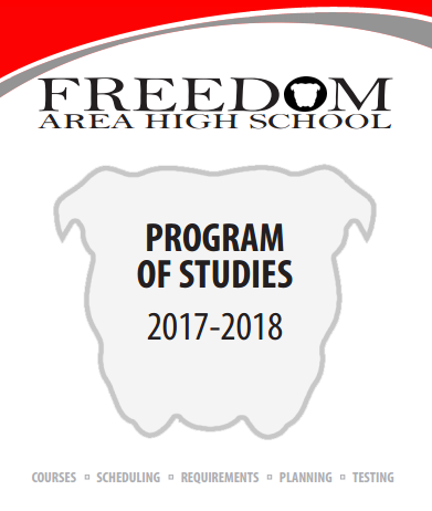 A list of the current course offerings for upcoming juniors of the 2017-2018 school year