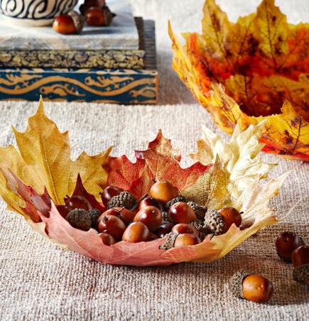 Festive, easy fall decorations can be used to spice up your home.