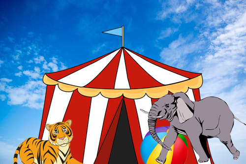 American circuses were associated with animal abuse but circuses in other countries were still able to work with animals since they appropriately cared for the animals that they were working with.