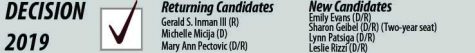 7 candidates running for 5 open positions on school board