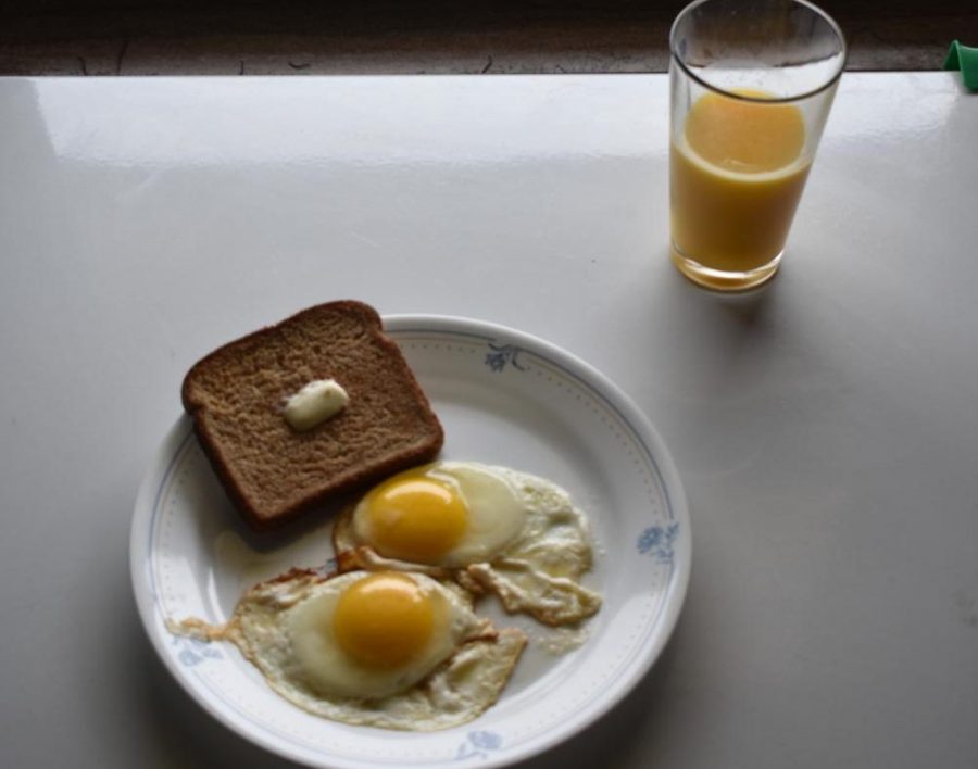 A simple, yet delicious breakfast made in minutes from the comfort of ones home, using three healthy and very affordable ingredients. 