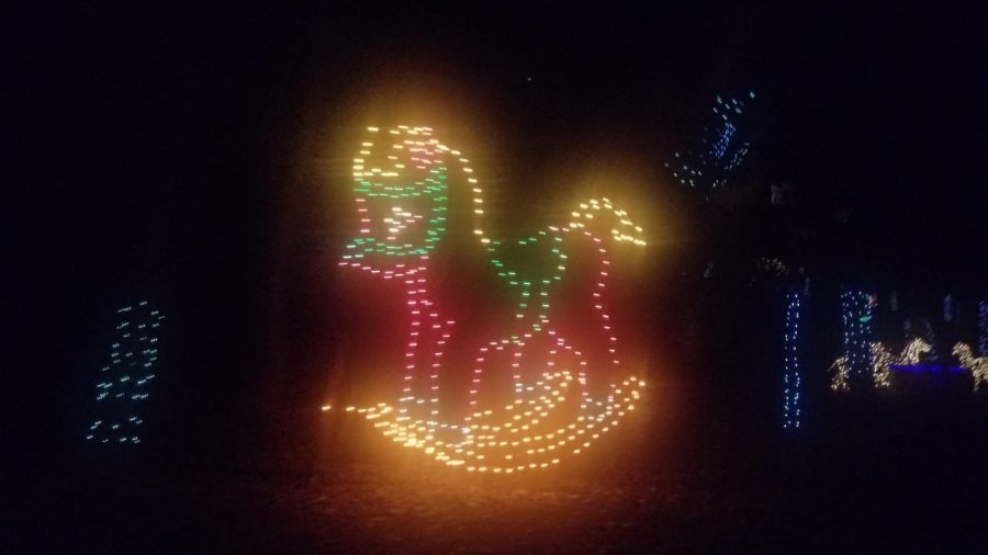 This+light-covered+rocking+horse+is+just+one+of+many+light+displays+in+Clinton%2C+PA+this+Christmas+season.+