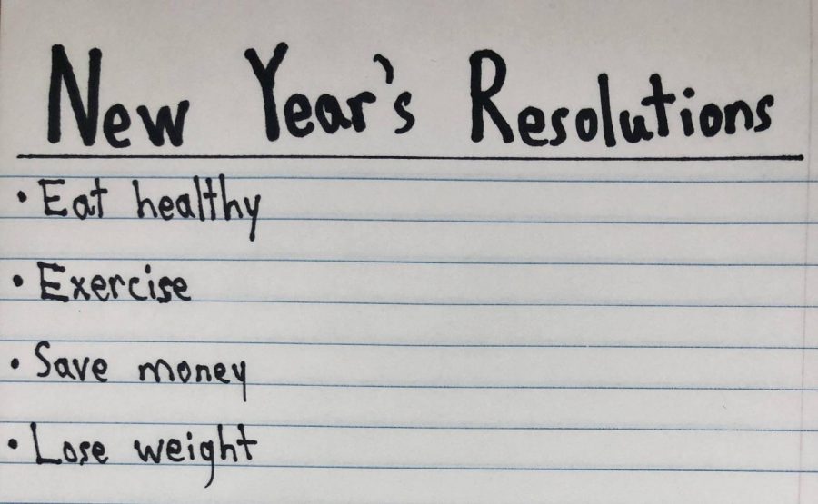 New Year's resolutions have become a useless list in our everyday lives. 