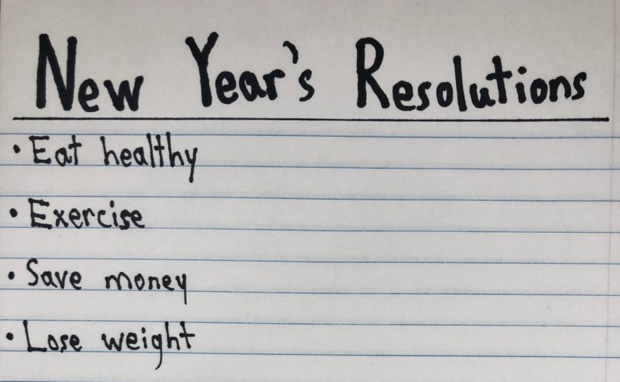 New Years resolutions have become a useless list in our everyday lives. 