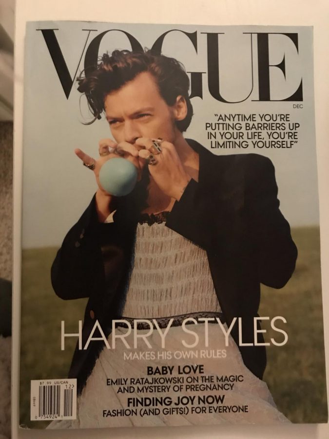 Harry Styles’ Vogue cover premiere shows a sign of the times in the fashion industry regarding stereotypes.