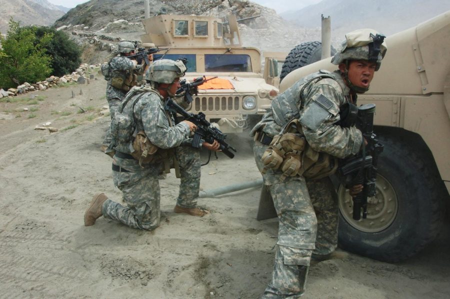 U.S. troops fought the Taliban forces in Afghanistan for many years until President Biden ordered a troop withdrawal from the area.