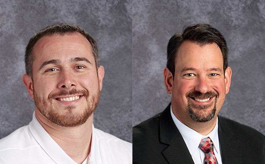 Mr. Steven Mott (left) was approved as Interim High School Principal, and Mr. William Deal (right) was approved as Director of Teaching and Learning at the Jan. 13 school board meeting.