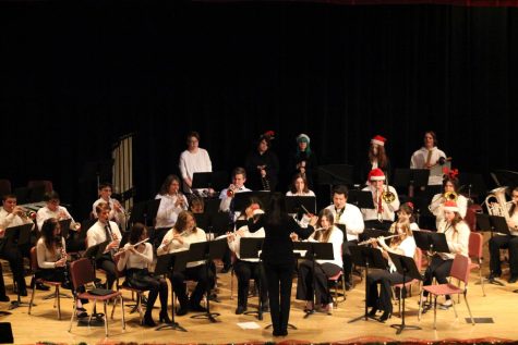 Chorus, band host winter concerts