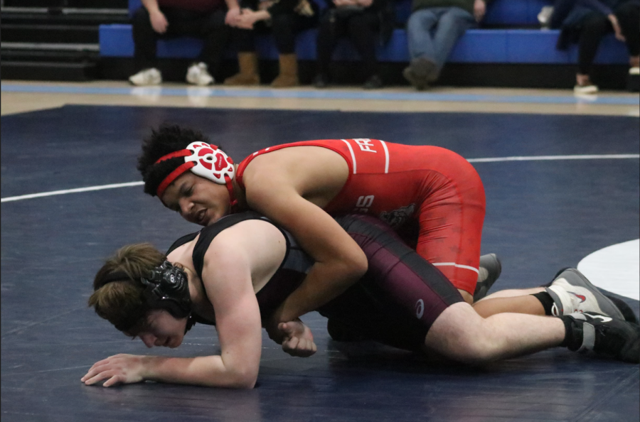 Wrestling team receives 2023 section champs