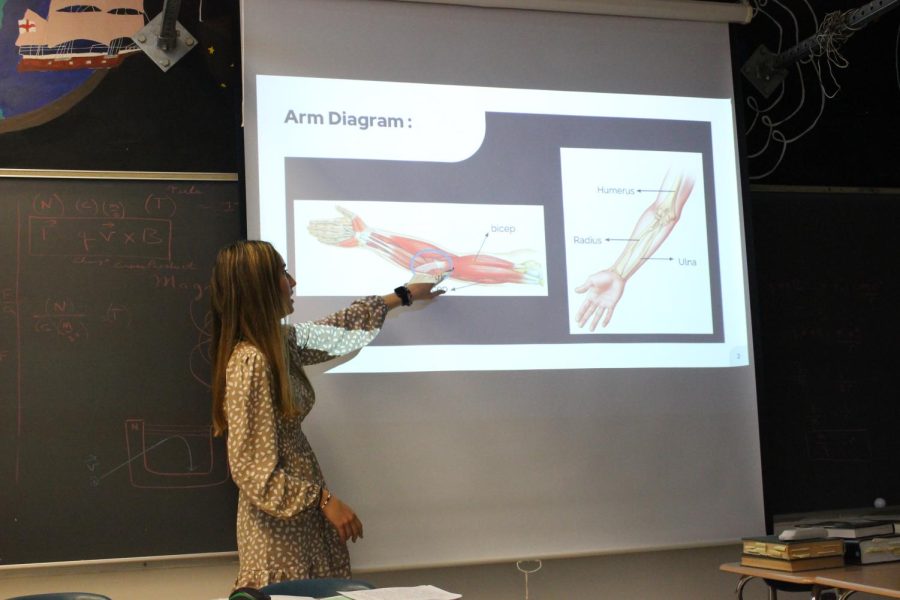 Students prepare to present at science conference