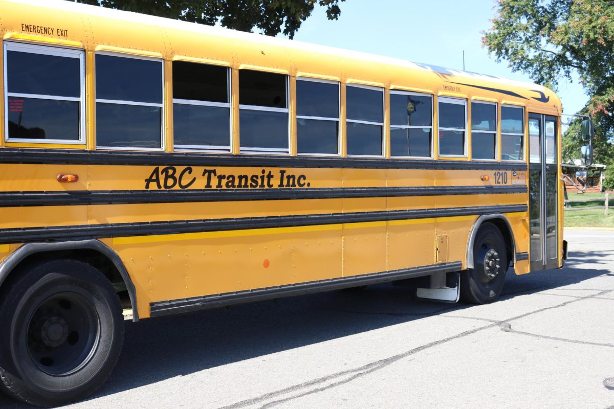 Heading home: At 2:40 p.m., the last bell rings and high school and middle school students fill the halls heading to their buses and cars. ABC buses line the road in between the schools ready to transport their students.