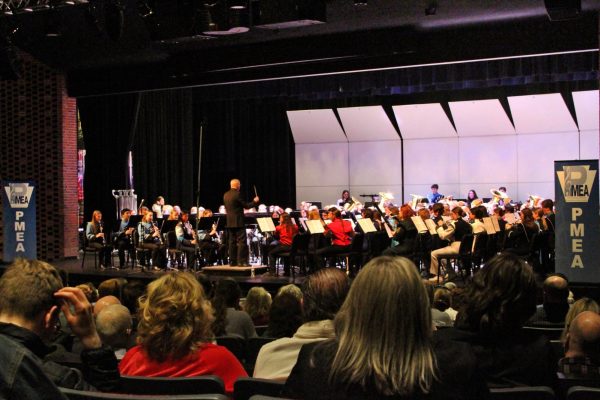 Musical merit: The selected best musicians from many schools including Freedom performed at their concert on Saturday, Dec. 9. They spent days preparing for their performance.