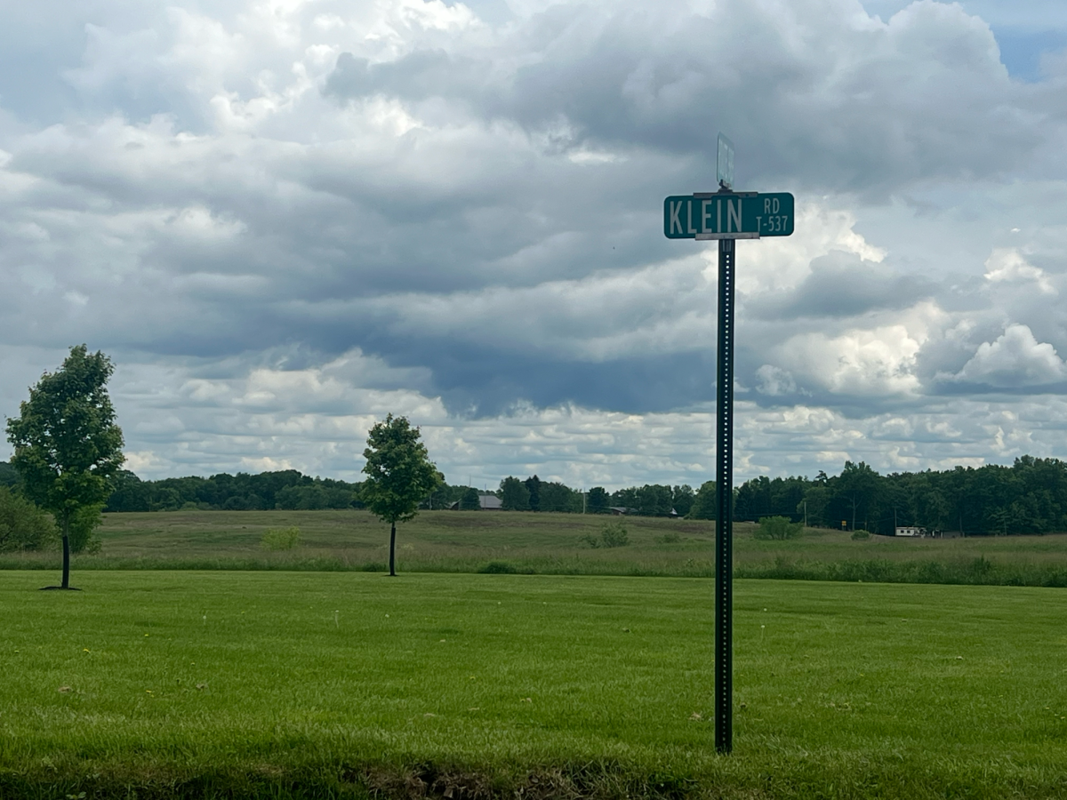 Mixed reviews: Causing differing opinions, the housing plan, set to be built on Klein Road, faces the risk of potentially disrupting the scenery of the area. Differing opinions on the housing plan's construction led to not all community members welcoming the plan with open arms.