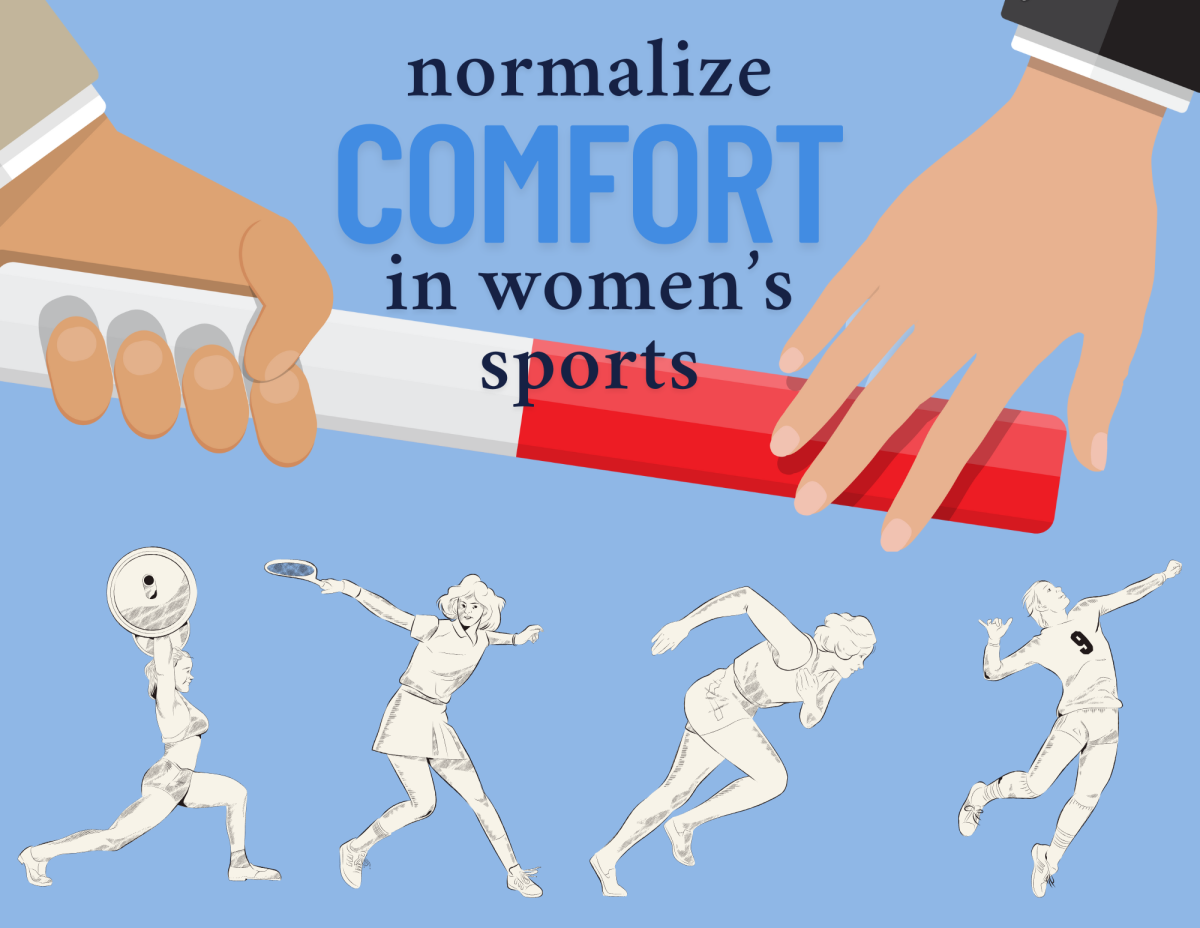 Passing the baton: Sexual exploitation is commonly seen in women’s sports, which should be remedied immediately. Women’s comfort should be prioritized over the commercialization of sports. 

