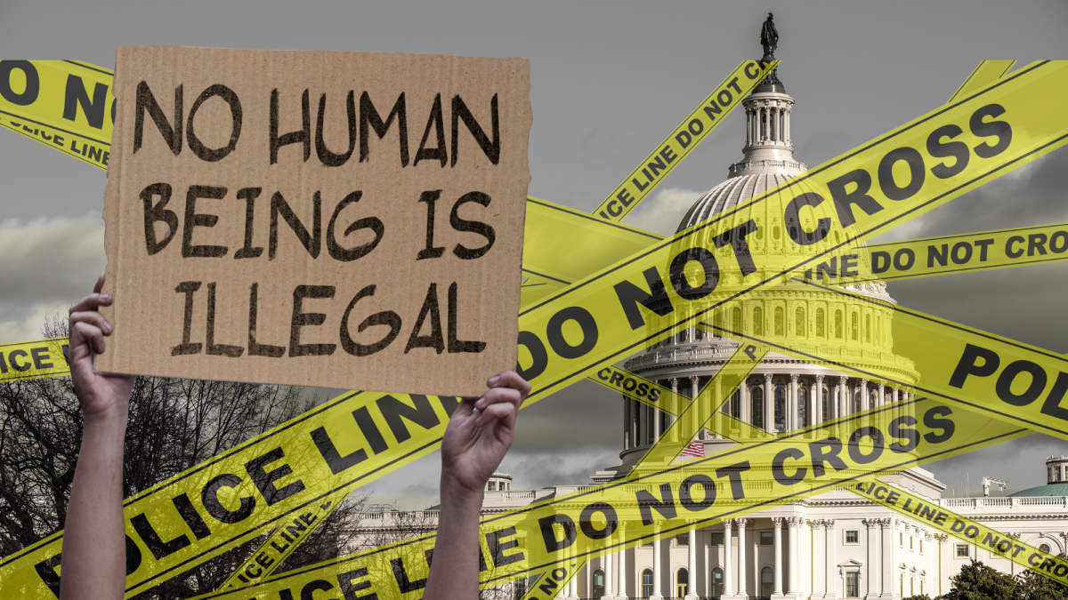 Guarded protests: When people protest against very controversial topics, such as the Immigration and Customs Enforcement (ICE) raids, the National Guard or ICE agents stand near to spectate and “keep peace." Millions have protested against ICE, especially in the last year, on how they have too much power and are taking their jobs way beyond what they should. 
